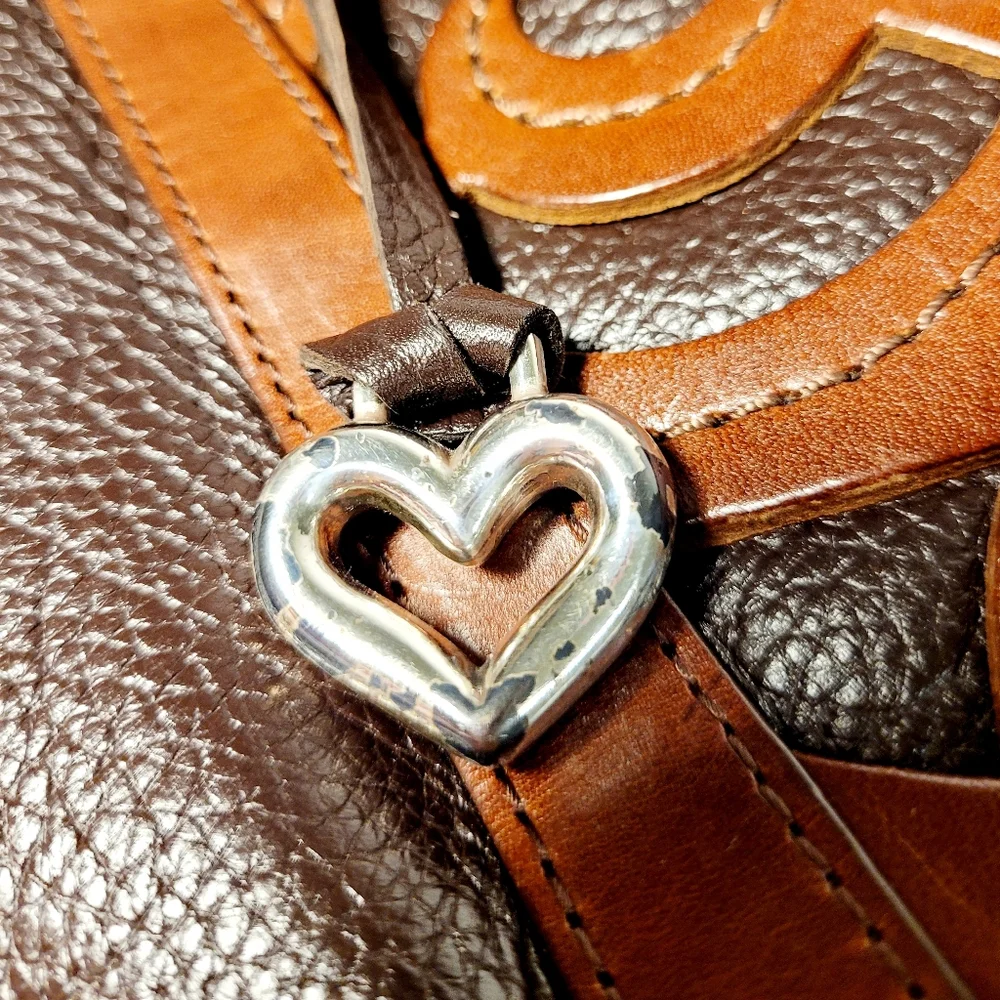 Brighton leather tote